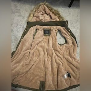 Royal for me fuzzy vest